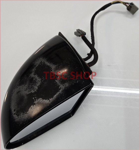 1993 1994 1995 1996 Lincoln Mark VIII Side View Mirror Assembly Black Driver