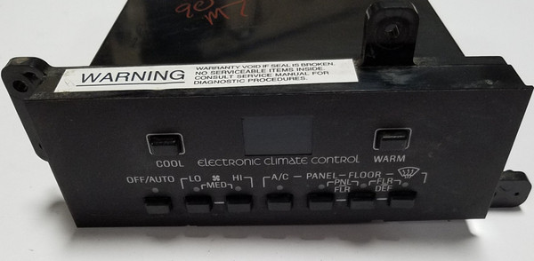 1990 1991 1992 LINCOLN MARK VII Auto Climate Control F0LH-18C612-AB