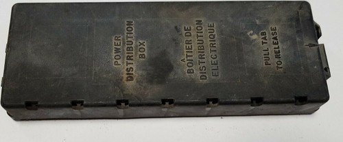 1995 1996 Lincoln Continental FUSE RELAY BOX COVER w/ DIRECTORY F50B-14A003-BA