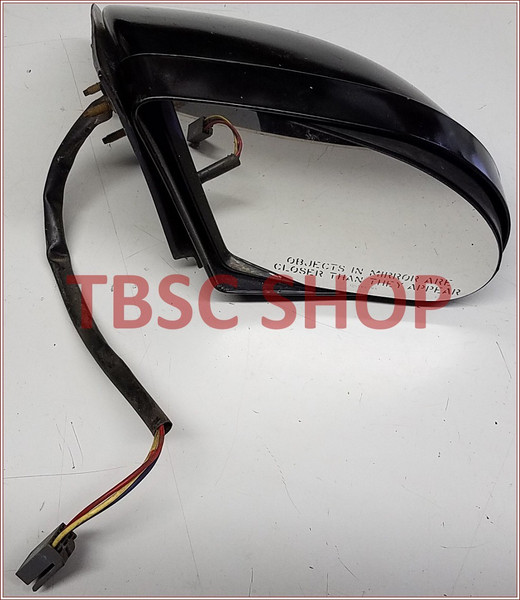 Side View Exterior Door Mirror RH Black 1989-1997 Thunderbird Cougar Grade A