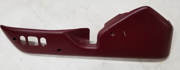 Seat Switch Trim LH Red 1989 to 1997 Thunderbird LX Cougar LS Grade A