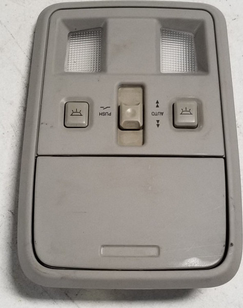 2003 04 05 2006 LINCOLN LS OVERHEAD CONSOLE SUNROOF SWITCH GRAY