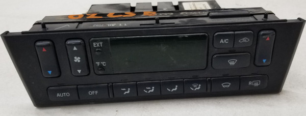 2000 2001 2002 LINCOLN LS Auto Climate Control Head Unit Black 2W4H18C612AA