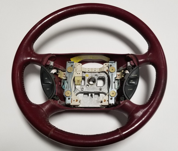 Steering Wheel Red 1994 1995 1996 1997 Thunderbird Cougar Grade B