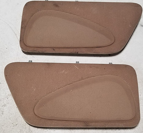 Rear Speaker Cover Set Prairie Tan 1994-1996 Thunderbird Cougar Grade B