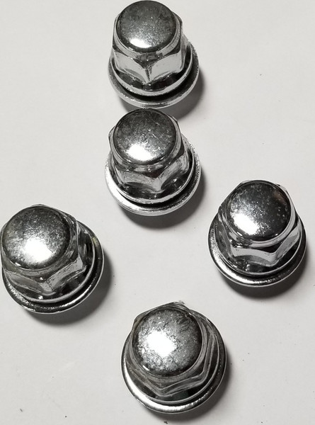 2002 03 04 2005 Jaguar X-Type X Type CHROME LUG NUT SET OF 5