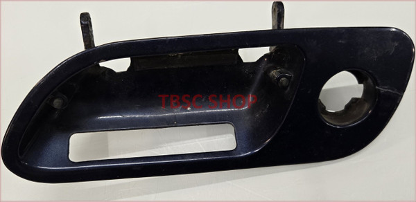 1993 - 2002 Mark VIII Continental LH Exterior Door Handle Frame Blue