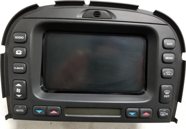 2005-2008 JAGUAR S-TYPE S Type  Climate Control NAVIGATION SCREEN 2R83-10E889-AG