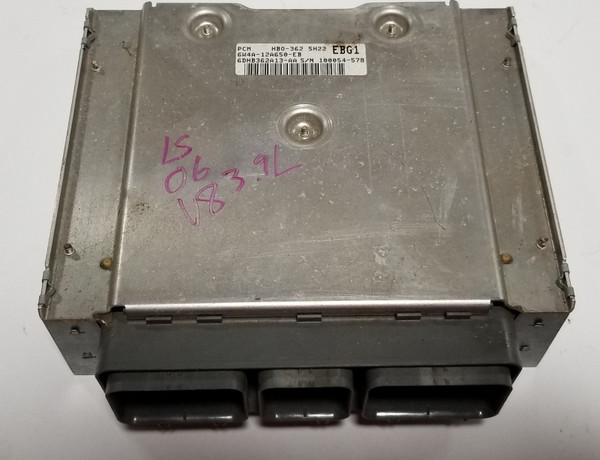 2006 Lincoln LS 3.9L V8 Engine Computer Module ECM ECU EEC 6W4A-12A650-Eb