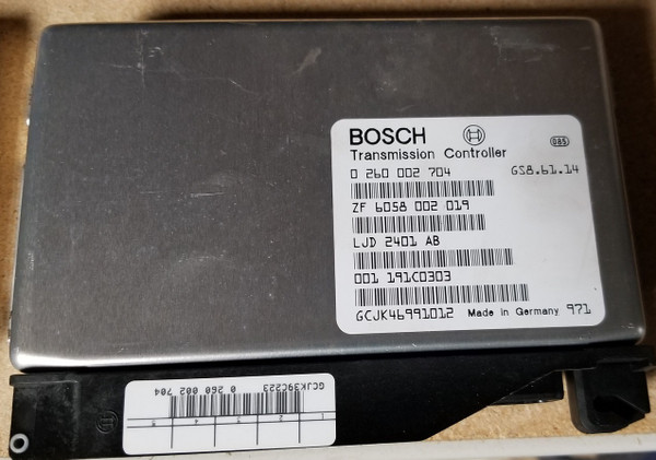 1997 to 2006 Jaguar XJ8 BOSCH Transmission Controller TCU TCM LJD2401AB 0260002704