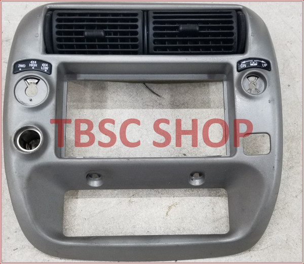 1996 to 2002 FORD Explorer Sport 4x4 Fog Light 12 volt Dash Radio Trim Bezel