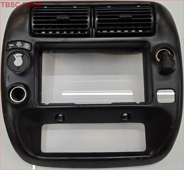 1995 to 2004 FORD RANGER RADIO DASH TRIM BEZEL 4x4 VENT BLACK 12v