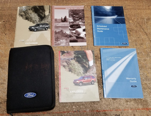 2003 Ford Explorer Drivers Owner Manual Set With Case OEM