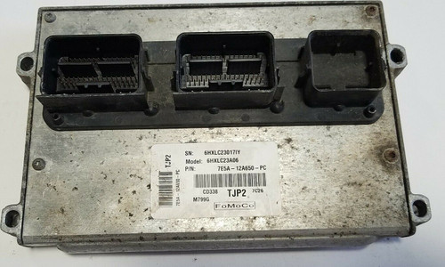 2007 2008 2009 FORD FUSION 2.3L ENGINE COMPUTER MODULE ECU ECM 7E5A-12A650-PC