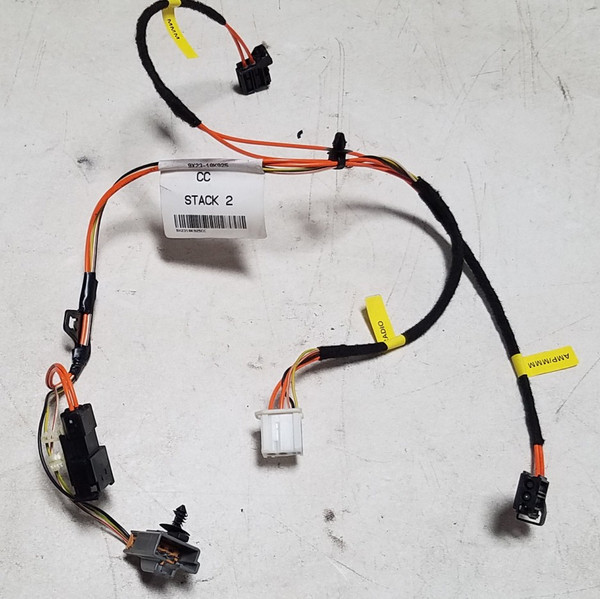 2009 - 2011 JAGUAR XF AMPLIFIER FIBER OPTIC CABLE WIRING 9X23-18K925-CC