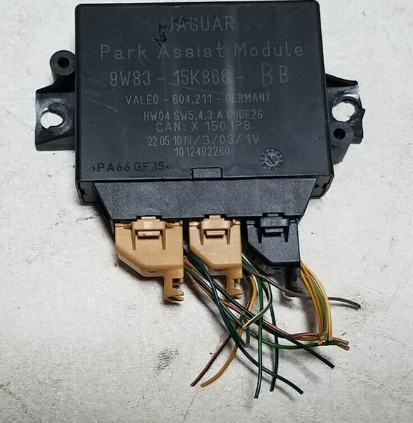 2009 10 2011 JAGUAR XF PARKING ASSISTANT CONTROL MODULE 9W83-15K866-BB