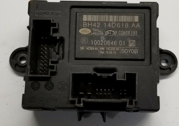 2011-2013 JAGUAR XF X351 FRONT LEFT DRIVER DOOR CONTROL MODULE UNIT BRAIN XKR XJ