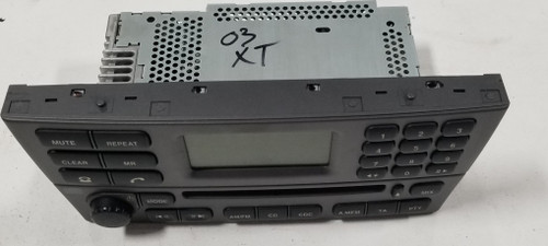 2002 2003 JAGUAR X-TYPE OEM CD AM FM RADIO PLAYER Gray 1X43-18B876-CA X Type