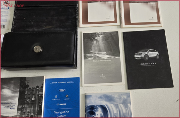2009 Lincoln MKX Owner Owner's User Guide Operator Manual 3.5L V6