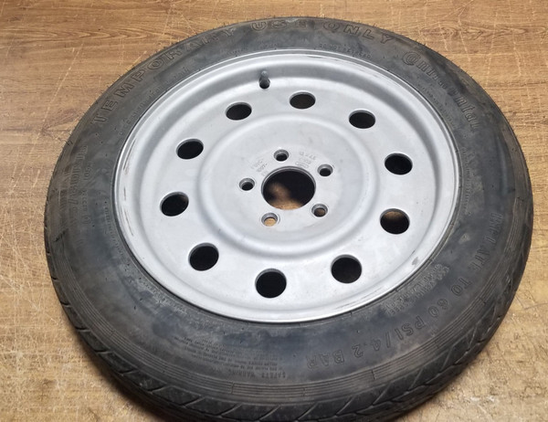 1998 1999 2000 2001 2002 LINCOLN TOWN CAR Spare Aluminum Wheel 16 x 4.5 T145/80R16