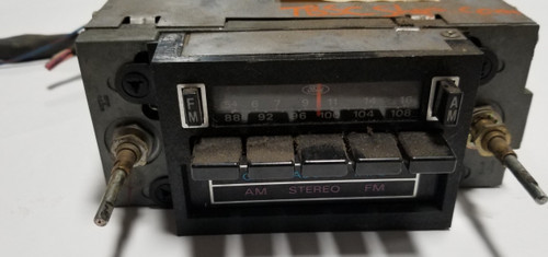 1978 1979 LINCOLN Mark V QUADRASONIC Radio AM FM 8 TRACK D8AF19A188AB