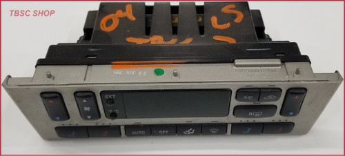 2003 04 05 2006 LINCOLN LS  A/C HEATER CLIMATE CONTROL Silver 4W4H-18C612-BA