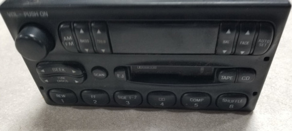 1995 1996 Lincoln Mark VIII Radio Tape AM FM Receiver F5LF-19B165-AE