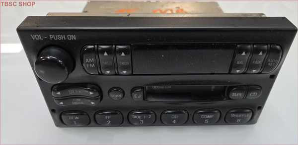 1995 1996 Lincoln Mark VIII Radio Tape AM FM Receiver F5LF-19B165-AG