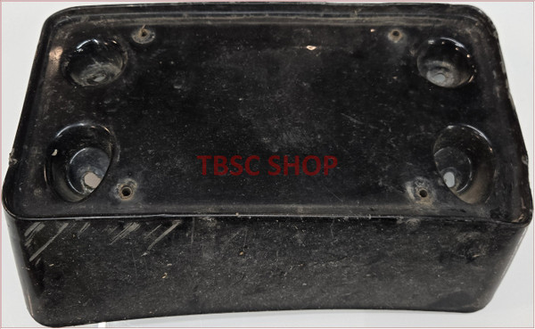 1993 1994 1995 1996 Lincoln Mark VIII Front Bumper License Plate Holder Black