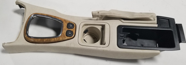 2000 2001 2002 Jaguar S-Type S Type CENTER CONSOLE Top Panel Cup Holder Ivory