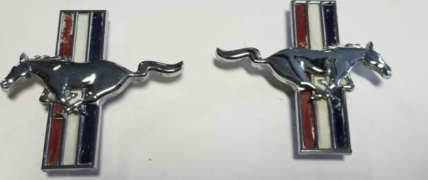 1994 95 96 97 98 99 2000 FORD MUSTANG Fender EMBLEM LOGO BADGE SIGN SYMBOL SET O