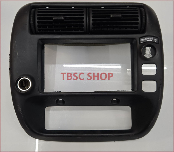 1995 to 2004 FORD Explorer Mountaineer RADIO DASH VENT TRIM BEZEL Black 4x2 12v