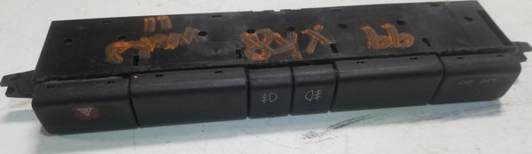 1998 1999 Jaguar XK8 XKR Switch Panel Fog Hazard Tracion ASC Trac LJD6292CA LJA6