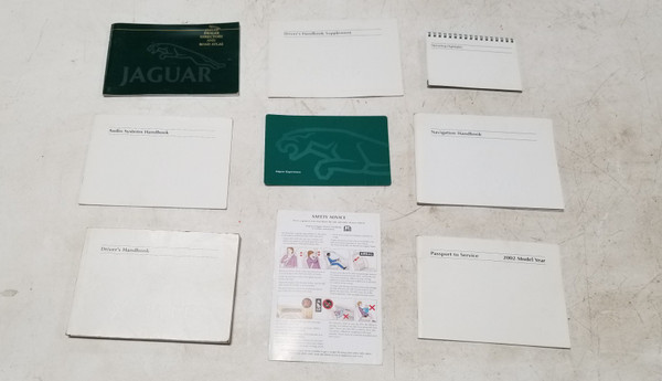 2002 Jaguar X-TYPE Owner Manuals Book Operator Handbook Kit With Case