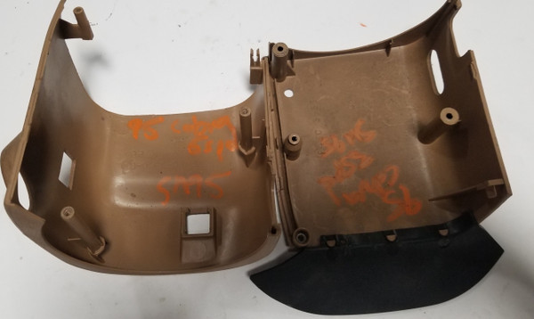 1994 1995 1996 1997 1998 Ford MUSTANG Cobra Steering Column Cover Tan w/ Release