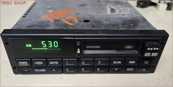 1995 1996 1997 FORD CONTOUR Stereo Radio AM FM Cassette 97BP19B132AB