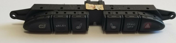 1995 to 2003 Jaguar XJR XJ8 Dash Switch Panel Control Panel Buttons LNC 6290 DB