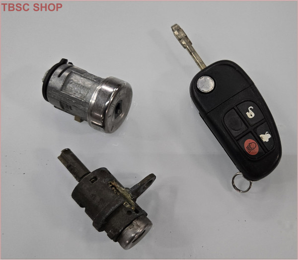 2002 03 04 05 06 07 2008 JAGUAR X-TYPE X Type IGNITION SWITCH LOCK CYLINDER W KEY