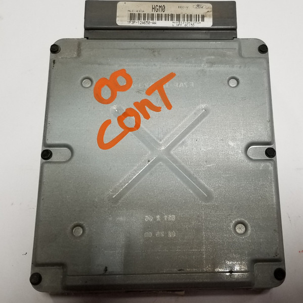 2000 Lincoln Continental Engine Computer ECU YF3F-12A650-AA EEC-V HGM0