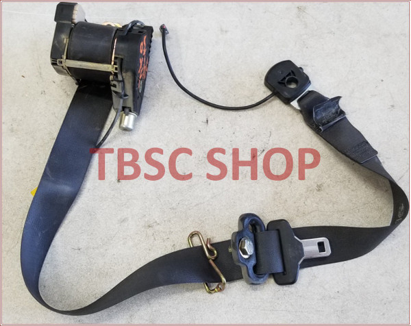 2005 06 2007 JAGUAR X TYPE FRONT RH Passenger SIDE SEAT BELT RETRACTOR Black