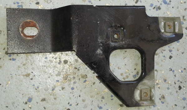 Fender Bracket - Passenger Side - Color Varies - 1989 - 1997 Thunderbird and Cougar - WWW.TBSCSHOP.COM