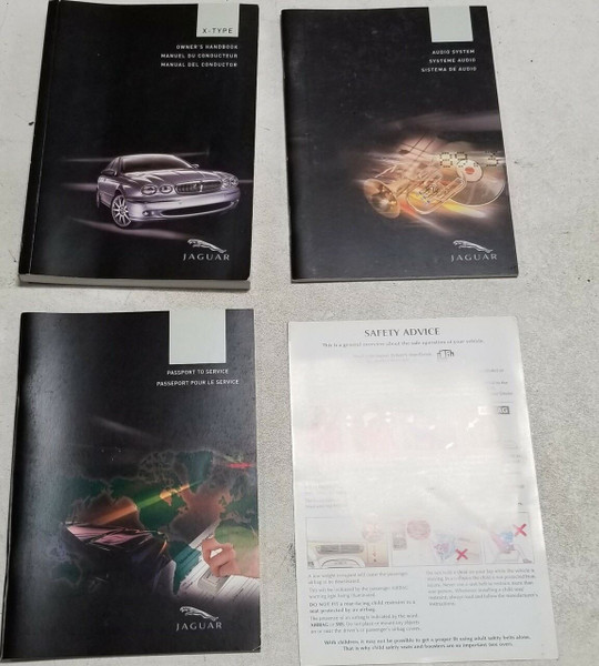 2004 Jaguar X-TYPE X Type Owner Manuals Books Operator Handbooks Kit