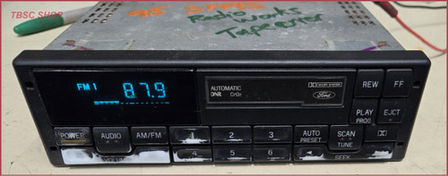1994 95 96 1997 Ford Mustang Tape Cassette AM FM Radio F4ZF-19B165-BC