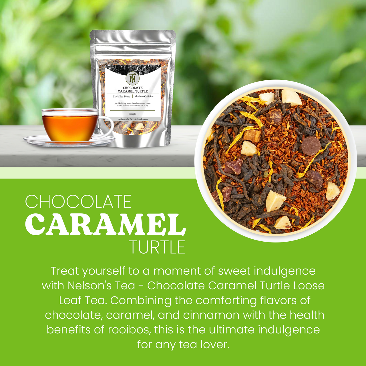 Chocolate Caramel Turtle