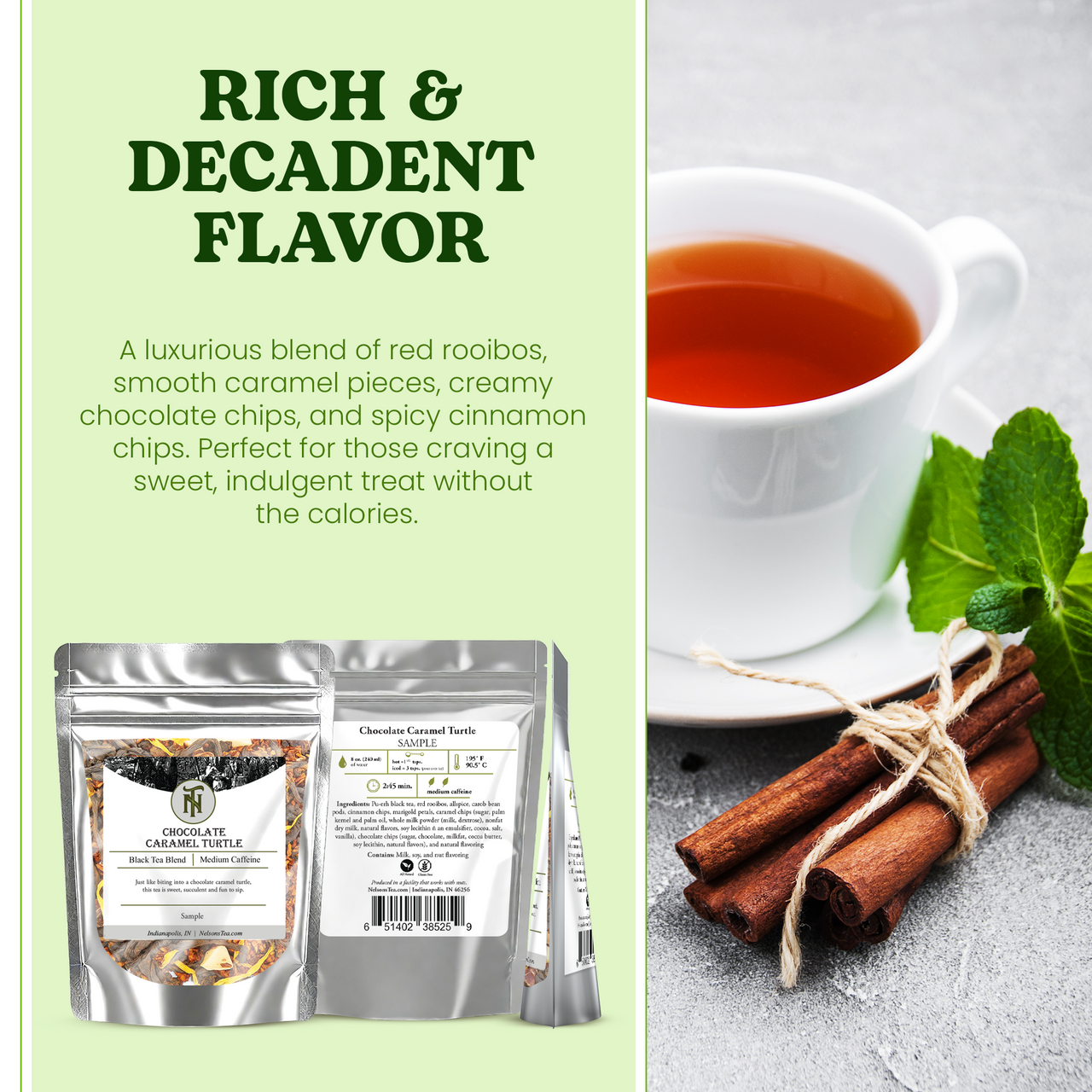 Chocolate Caramel Turtle