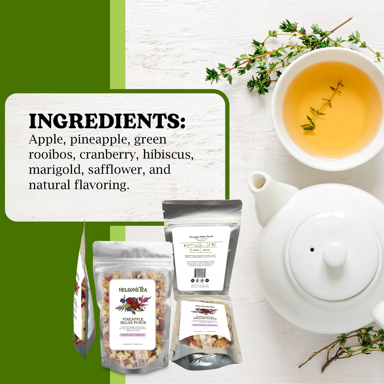 Pineapple Melon Punch - Nelson's Tea