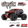 1/10 GORGON 4X2 MEGA 550 Brushed Monster Truck RTR with Battery & Charger, Red ARRMA   ARA3230ST2  1/10 GORGON 4X2 MEGA 550 Brushed Monster Truck RTR with Battery & Charger, Red ARRMA   ARA3230ST2