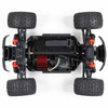 ARA2102T1 1/18 GRANITE GROM MEGA 380 Brushed 4X4 Monster Truck RTR with Battery & Charger BLUE