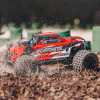 ARA2102T2 1/18 GRANITE GROM MEGA 380 Brushed 4X4 Monster Truck RTR with Battery & Charger, Red
