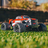 ARA2102T2 1/18 GRANITE GROM MEGA 380 Brushed 4X4 Monster Truck RTR with Battery & Charger, Red